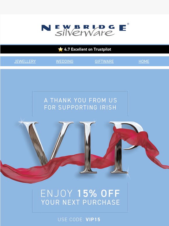 VIP Only: Enjoy 15% OFF ✨