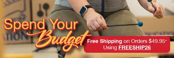 Spend Your Budget: Free Shipping on Orders $49.95+ Using FREESHIP26