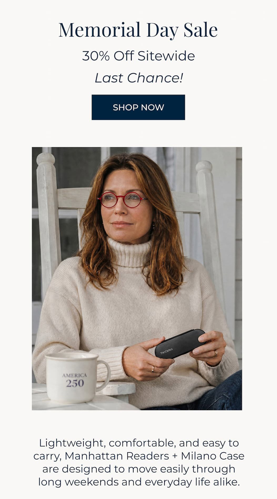 Memorial Day Sale: 30% Off Sitewide!