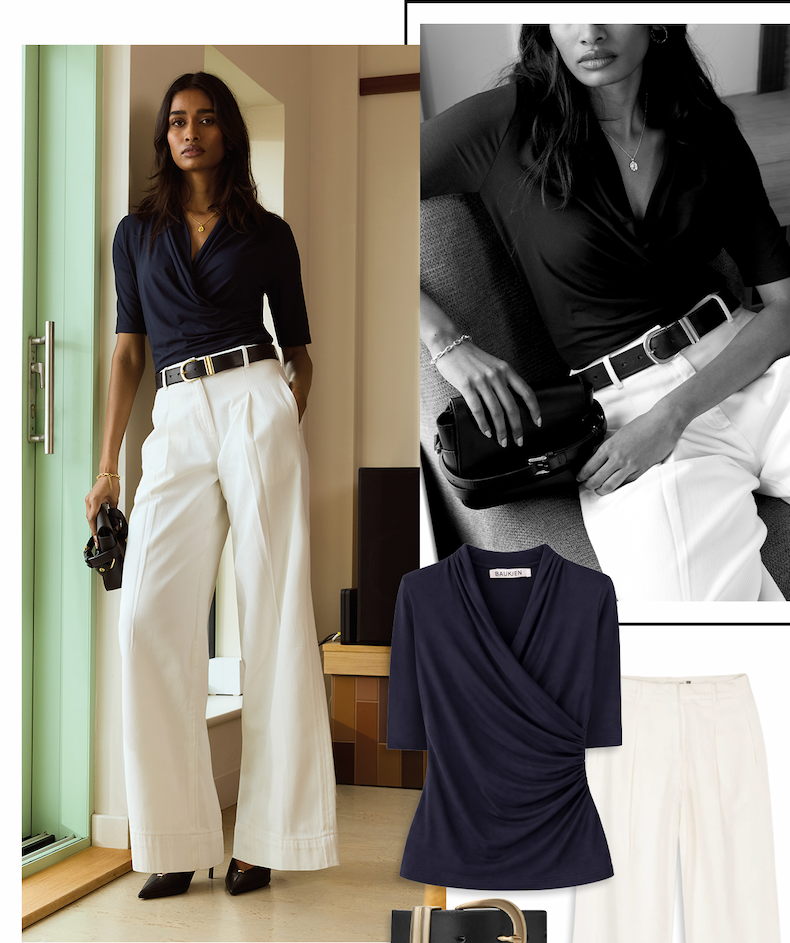 Rosamund Wrap Top