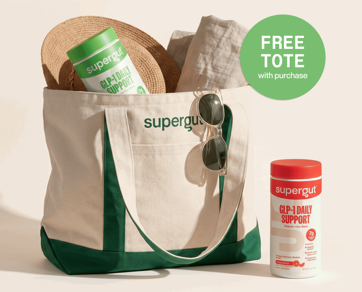 Get a FREE Tote Bag with Purchase of GLP-1 Flavors
