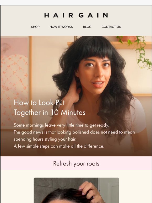 How to Look Put Together in 10 Minutes