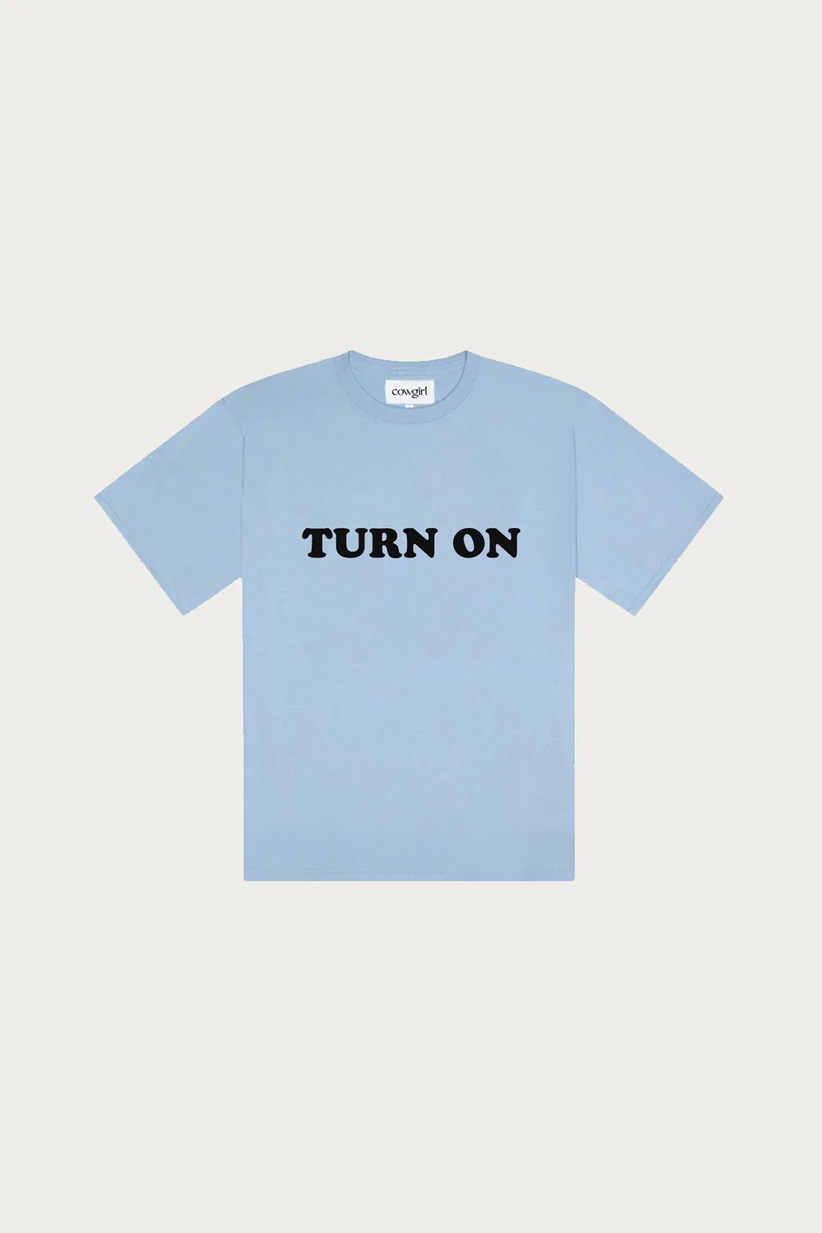 Image of Turn On, Drop Out T-Shirt - Sky Blue