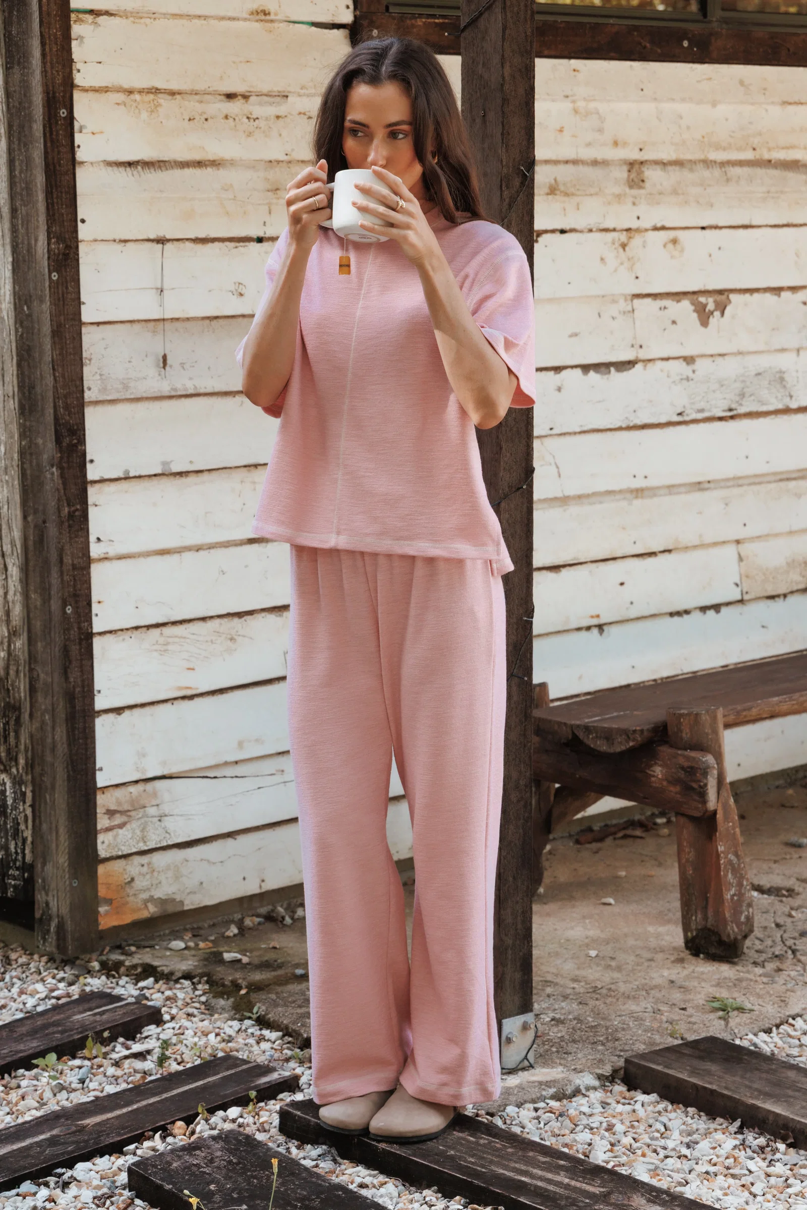Image of Angler Knit Set - Pink