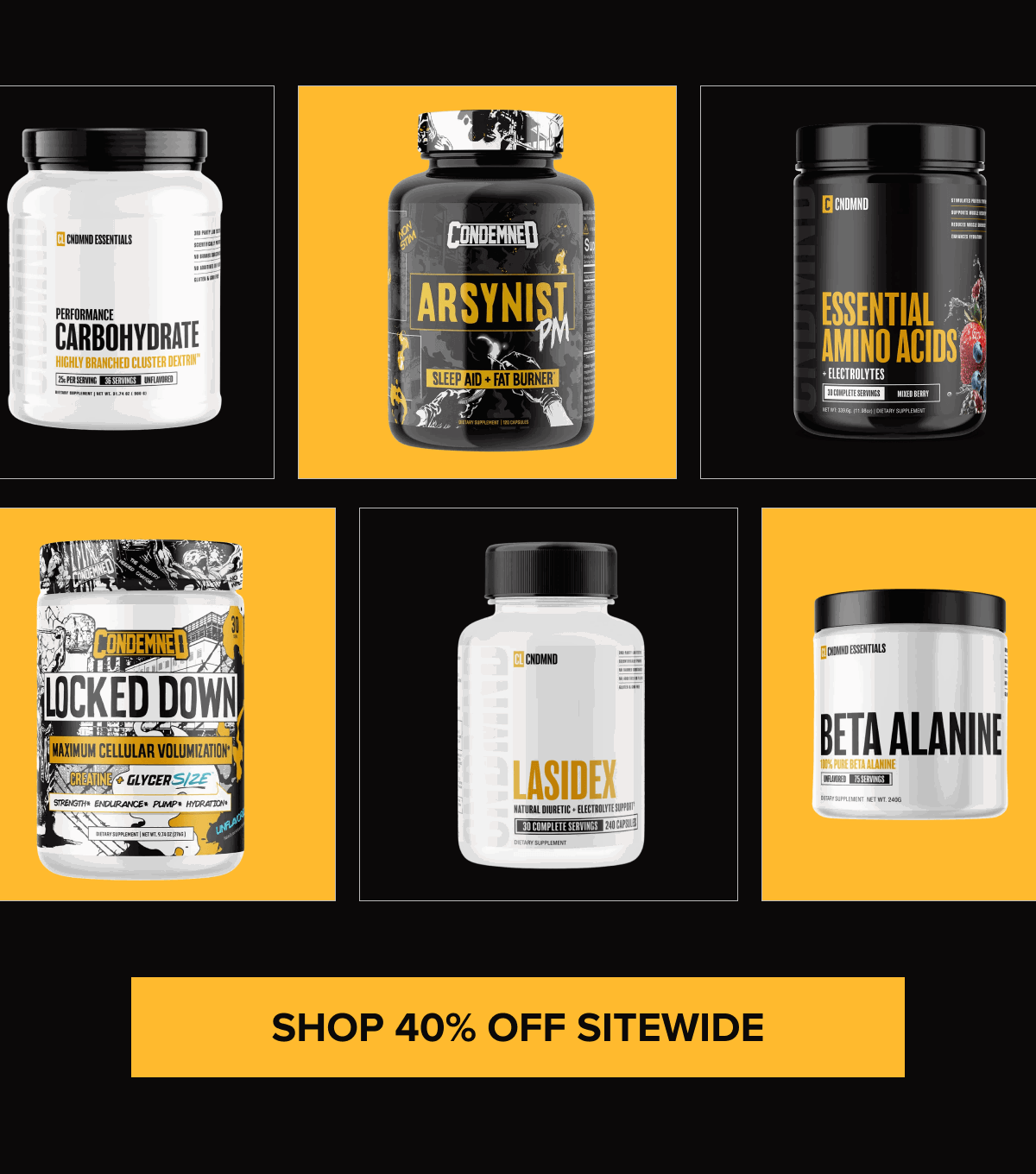 40% Off Sitewide - Condemned Labz