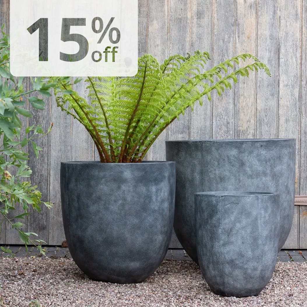 Outdoor pots 