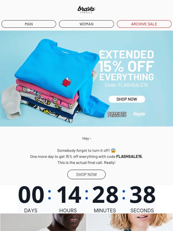 💥EXTENDED: 15% Off Everything