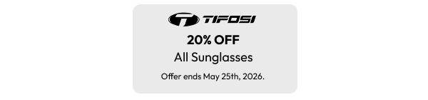 Tifosi 20% off all sunglasses