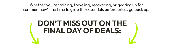 Don't Miss Out On The Final Day Of Deals