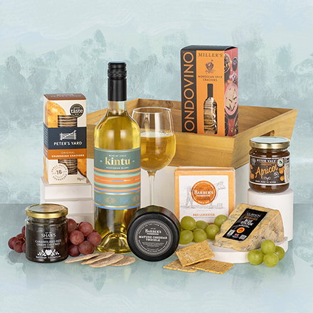 Spring Cheese and Wine Gift
