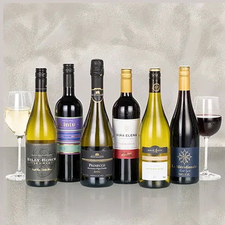 Six wines in a box
