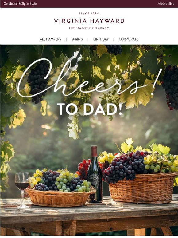 Raise a Glass to Dad This Father’s Day