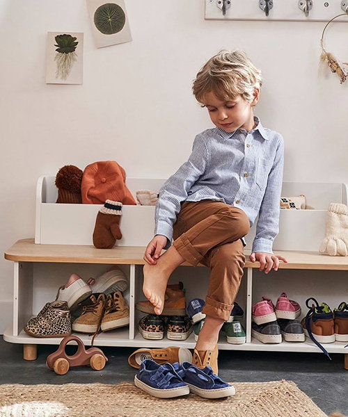 Shoe Storage Unit, Ptilou - white