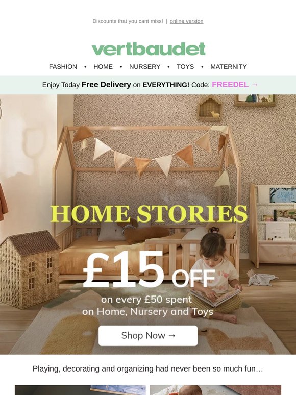 Free Delivery on Everything! 😱