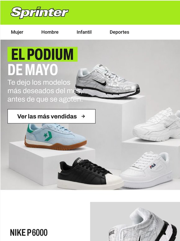 Las zapatillas más vendidas de mayo 🏆