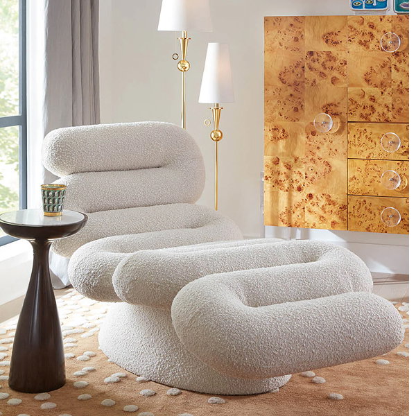 Serpentine Chaise