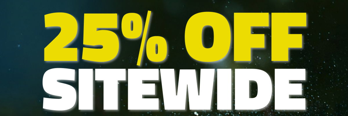 25% OFF SITEWIDE