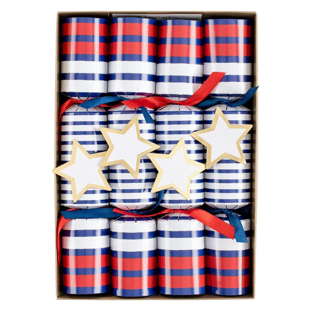 Image of Breton Stripe Eday Crackers-10 Inch Long/8In