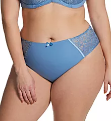 Estel Deep Brief Panty Dusk Blue L
