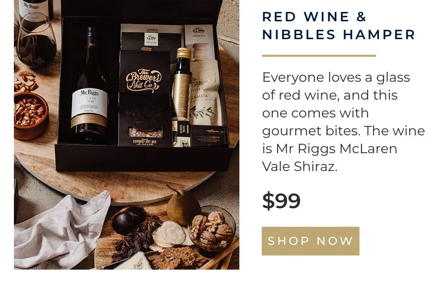 Red Wine & Nibbles Hamper