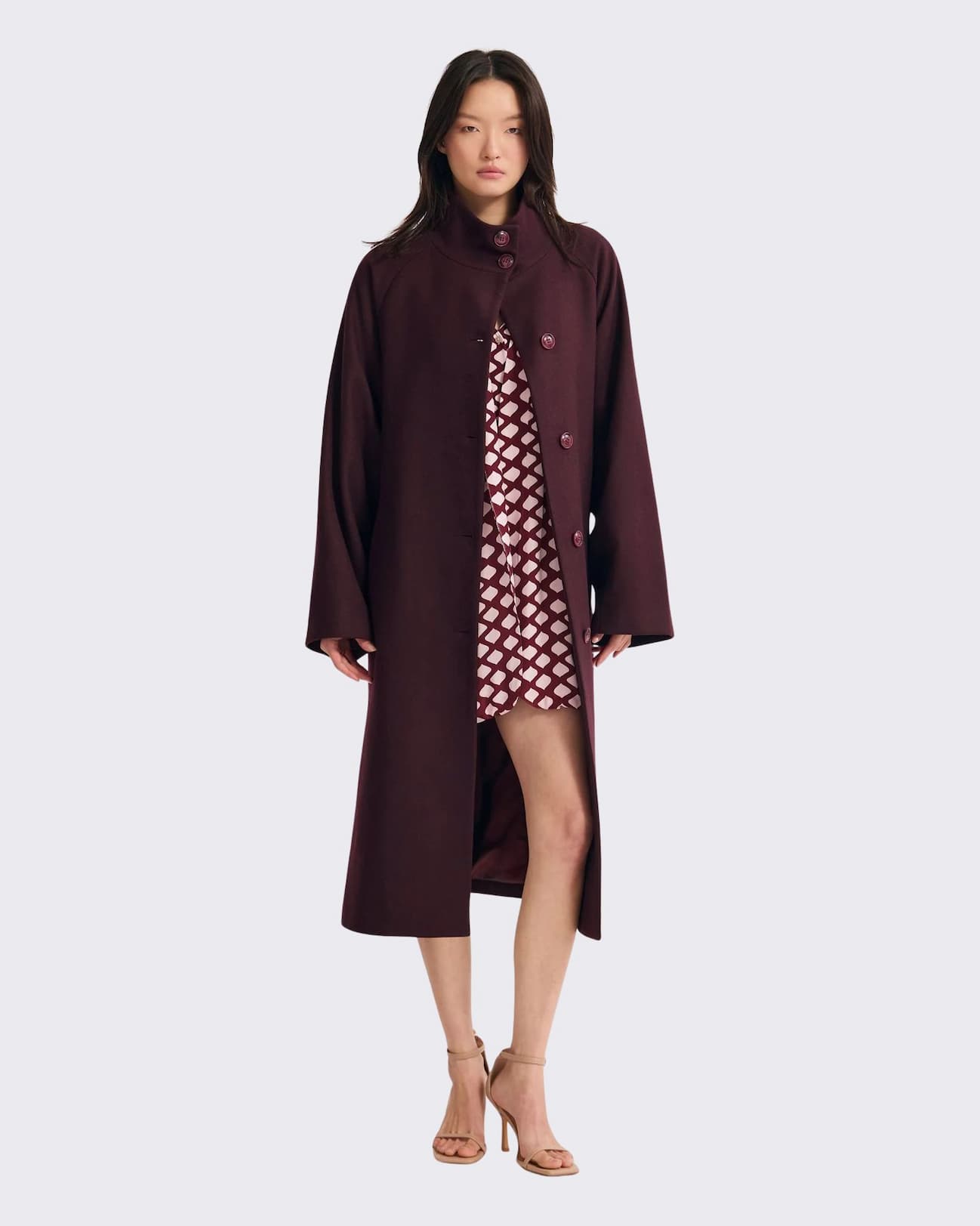 Edi Funnel Collar Coat