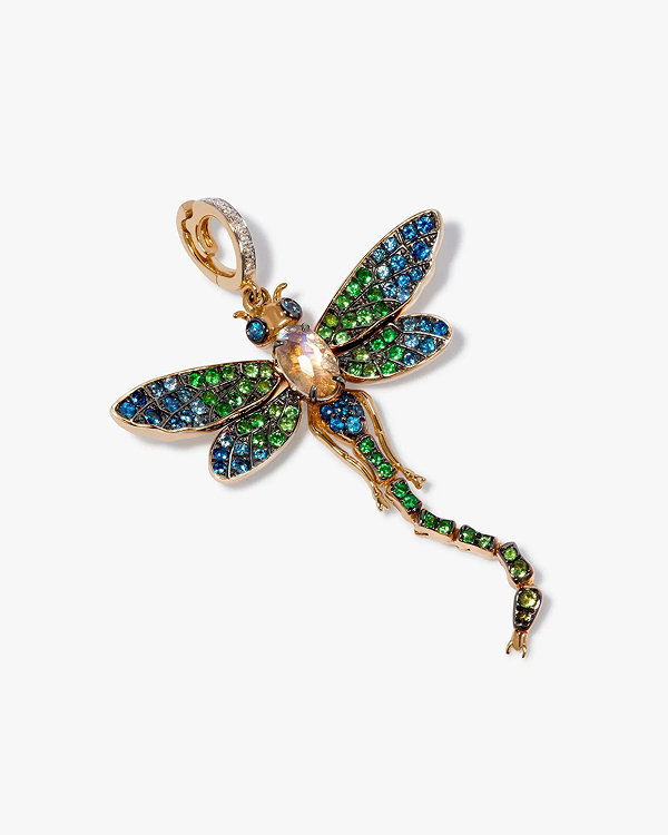 Mythology Dragonfly Charm Pendant