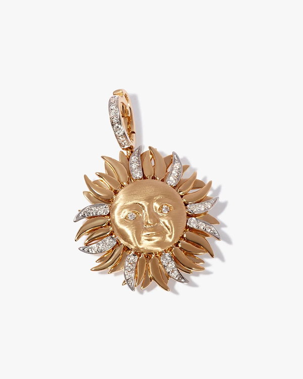 Mythology Sun Charm Pendant