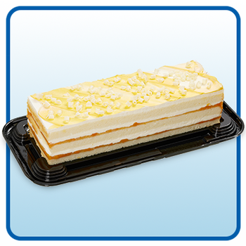 Kirkland Signature Peaches and Cream Bar Cake