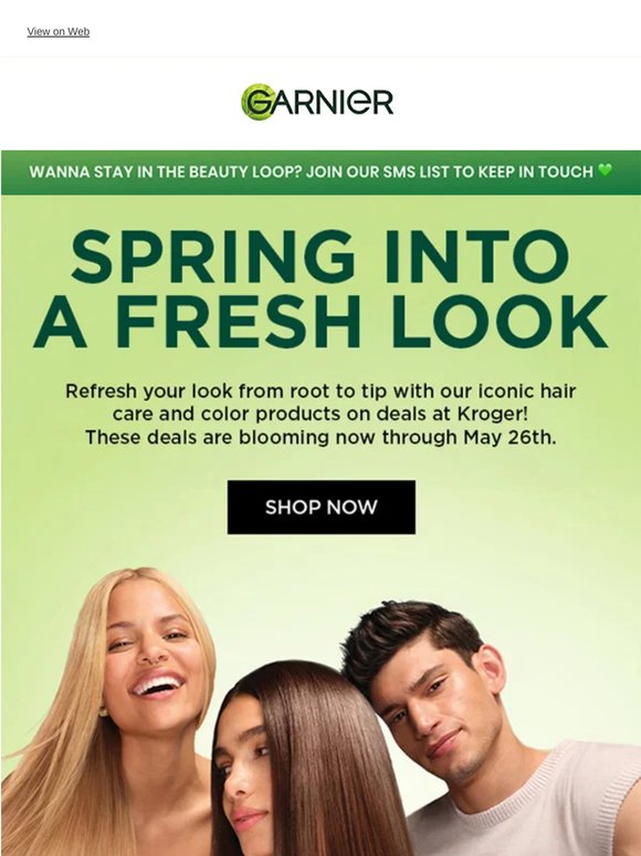 —, Save on Your Spring Look 🌿