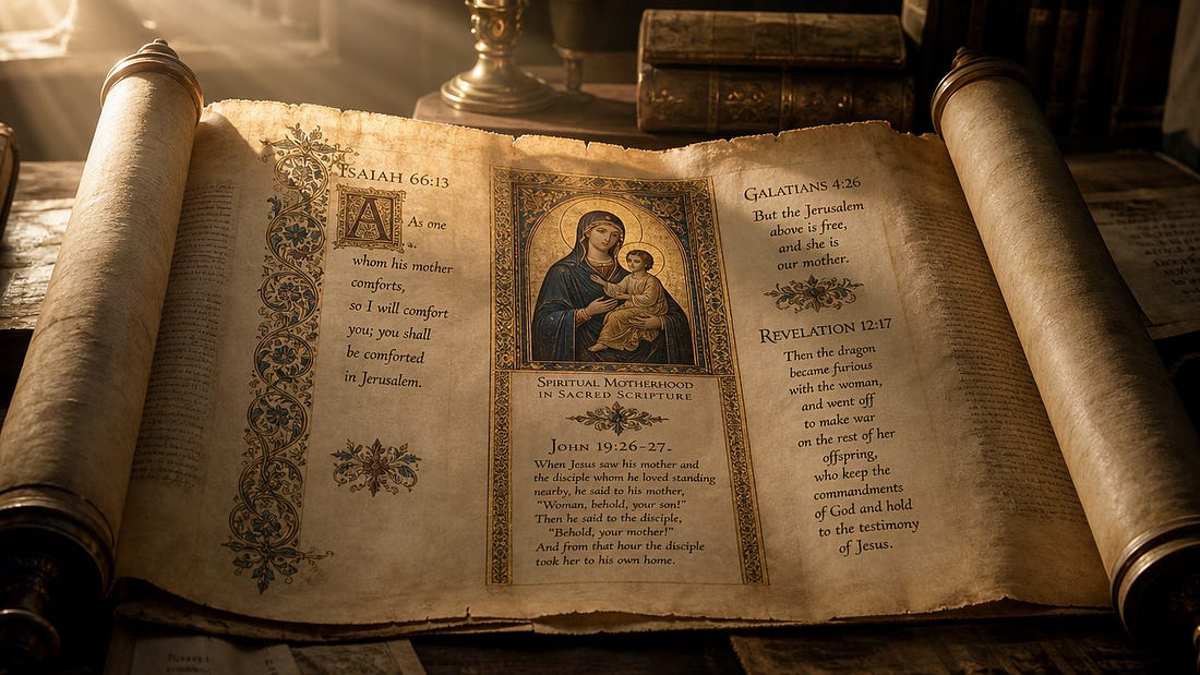 Biblical Foundations for Mary’s Spiritual Motherhood