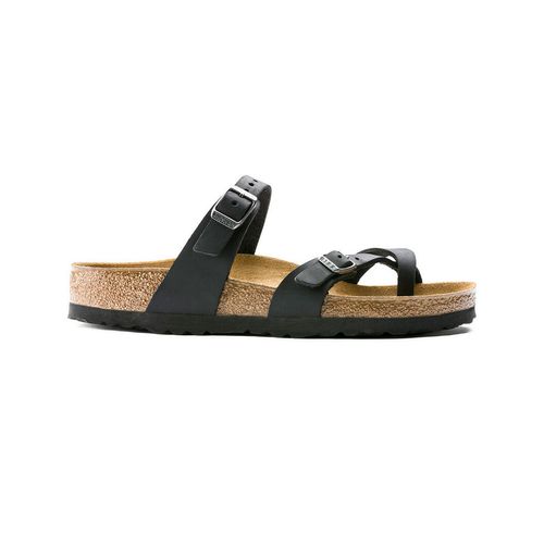 Birkenstock Mayari Oiled Nubuck Womens Sandals - Black