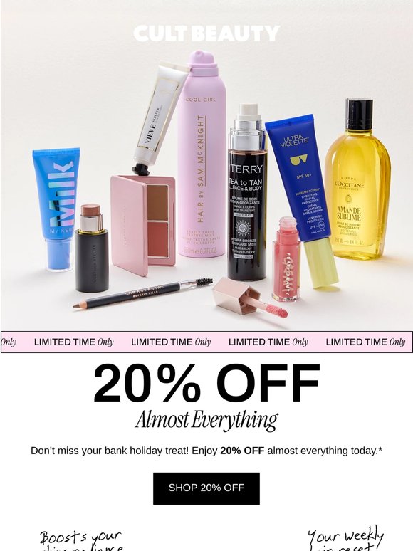 Your bank holiday treat awaits…