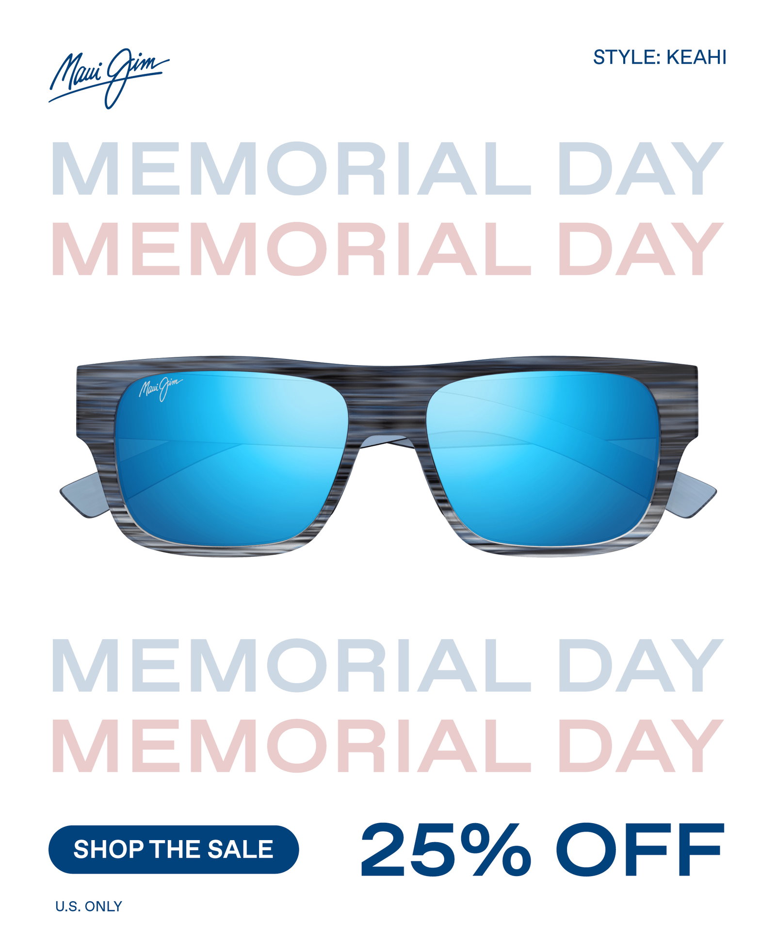 Maui Jim- Memorial Day - 25% OFF - Shop the Sale. Featured Style Keahi 