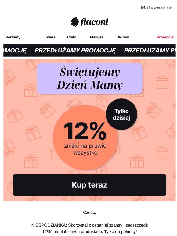 12% zniżki | Jeszcze dziś