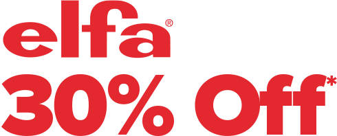 Elfa 30 Percent Off*