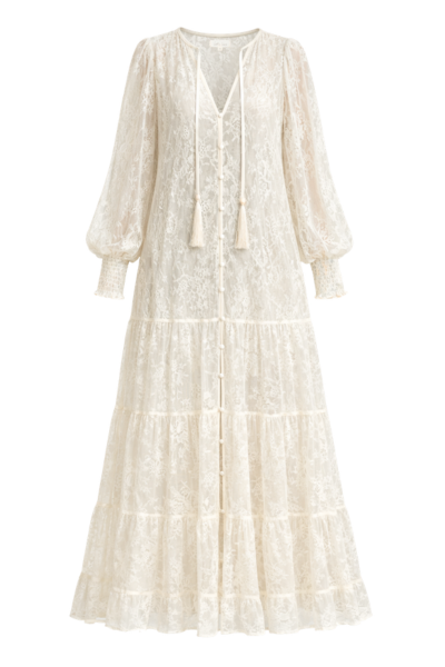 Rhiannon Ivory Maxi Dress
