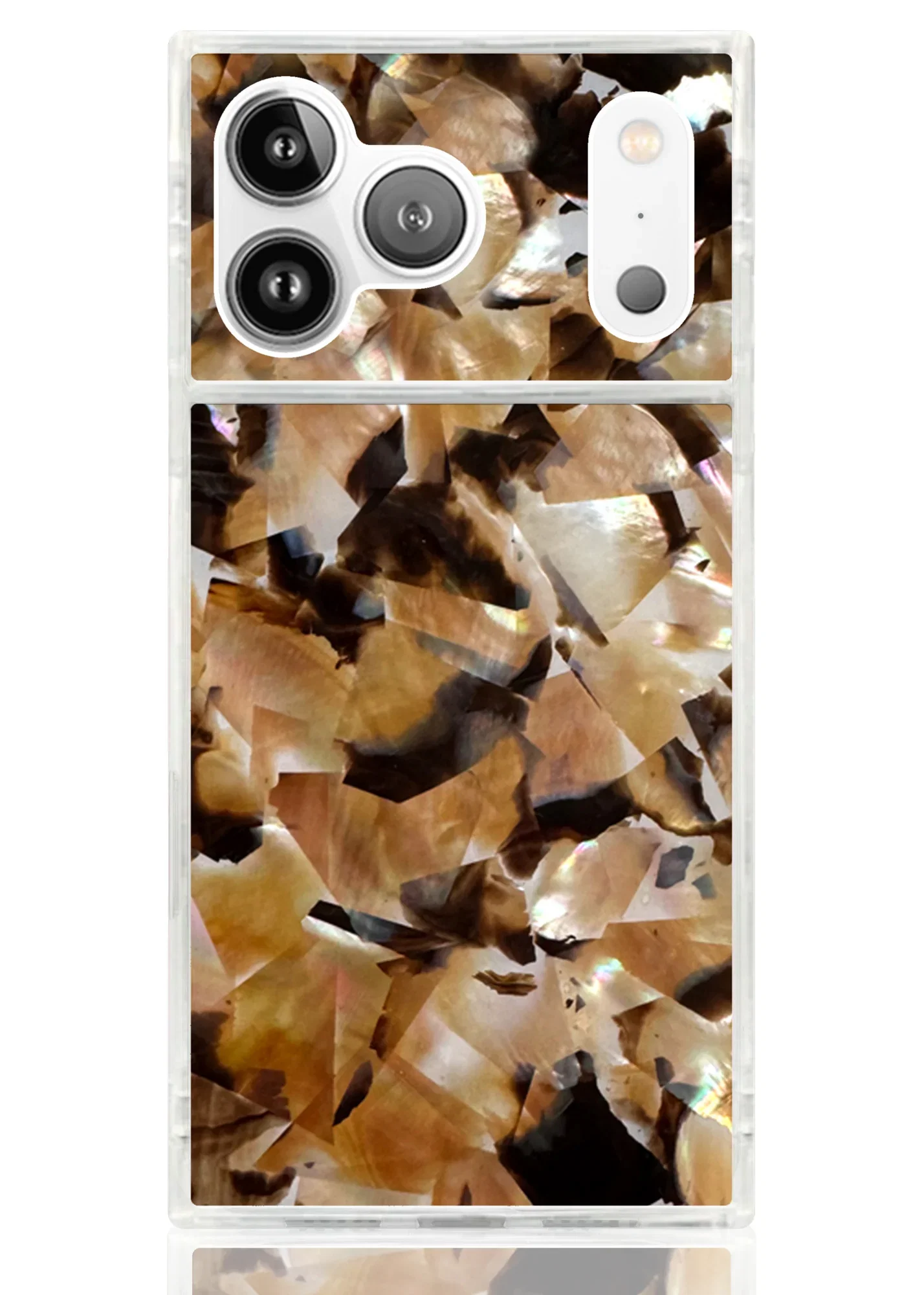 Image of SQUARE® Brown Abalone Shell Case
