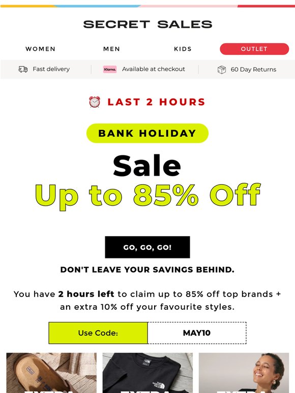 ⏱️2 HOURS LEFT: Extra 10% Off Ends Now!