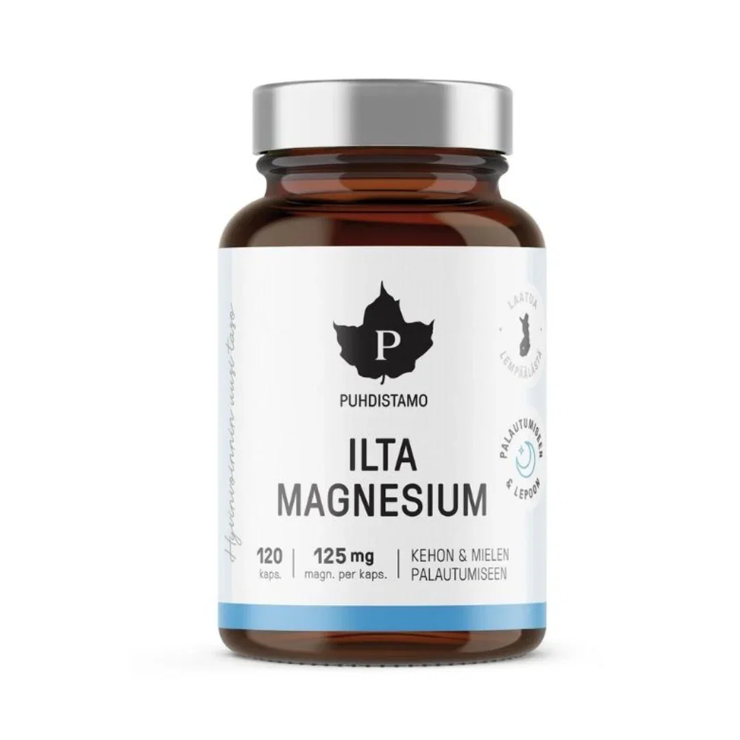 Image of Puhdistamo Ilta Magnesium, 120 kaps.
