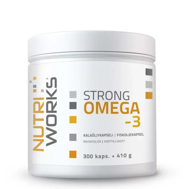 Image of Nutri Works Strong Omega-3, 300 kaps.