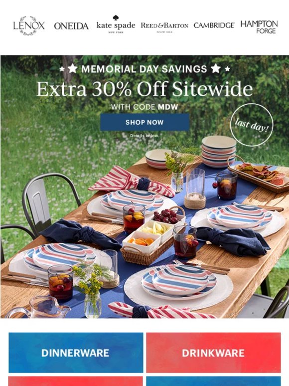 Memorial Day Savings Inside 🎆