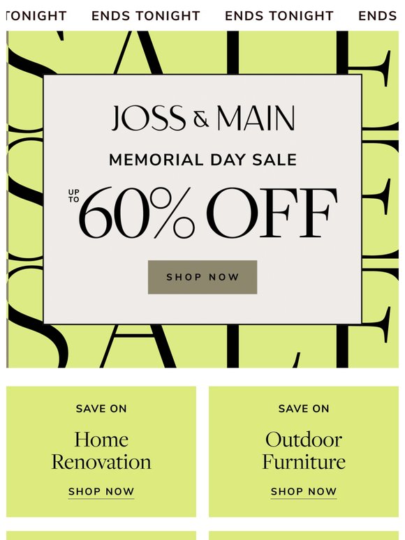 Up to 60% off home renovation 𝗳𝗶𝗻𝗮𝗹 𝗱𝗮𝘆𝘀