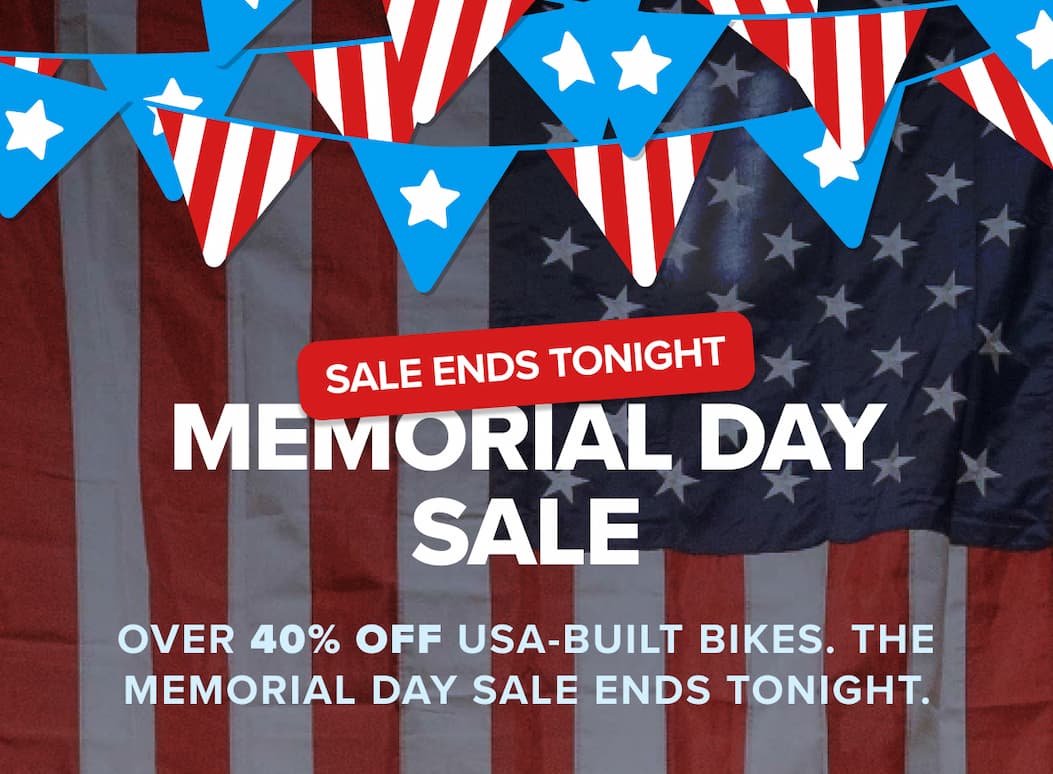 Sale Ends Tonight Memorial Day Sale