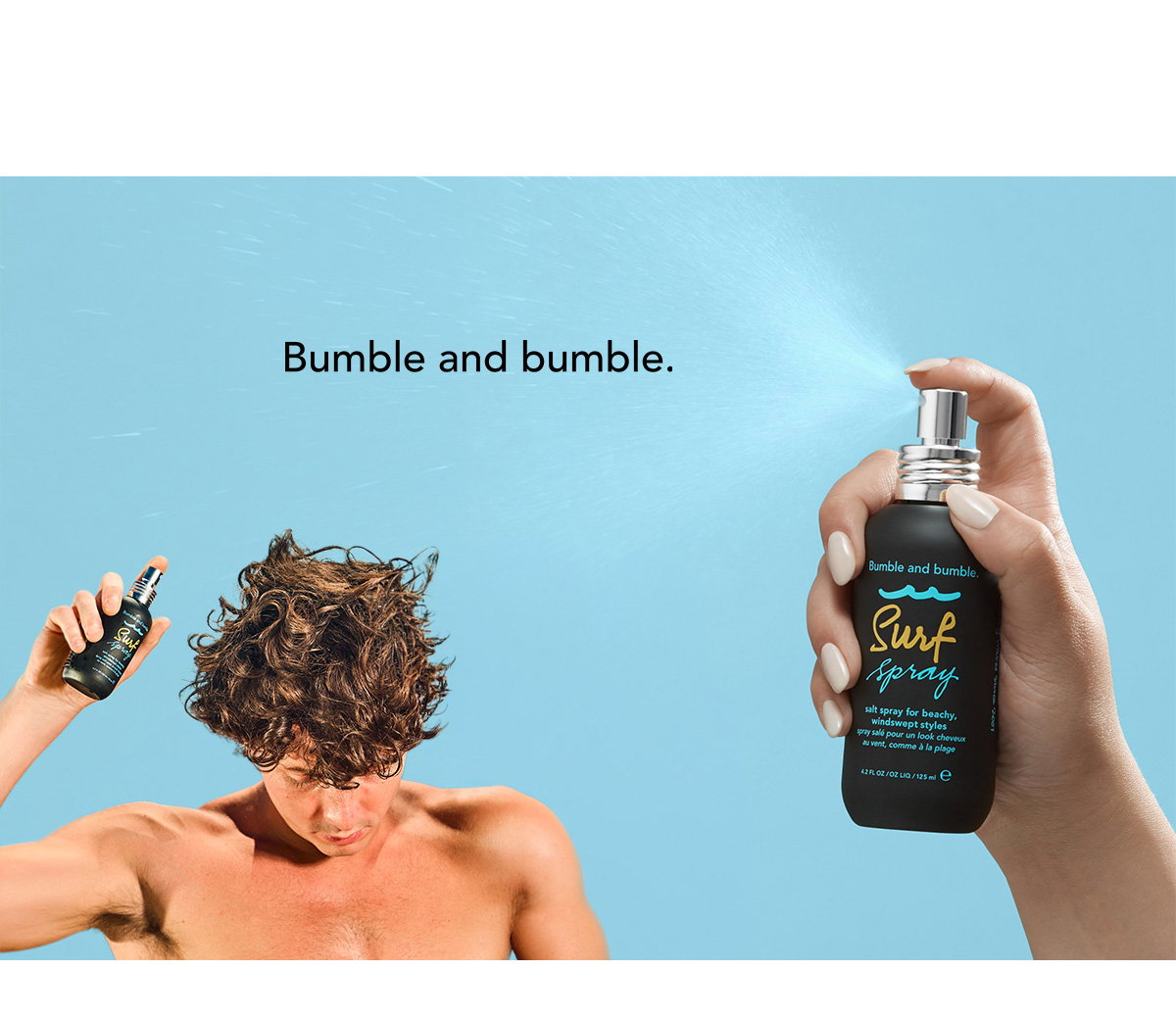 Păr frumos cu cadouri Bumble and Bumble