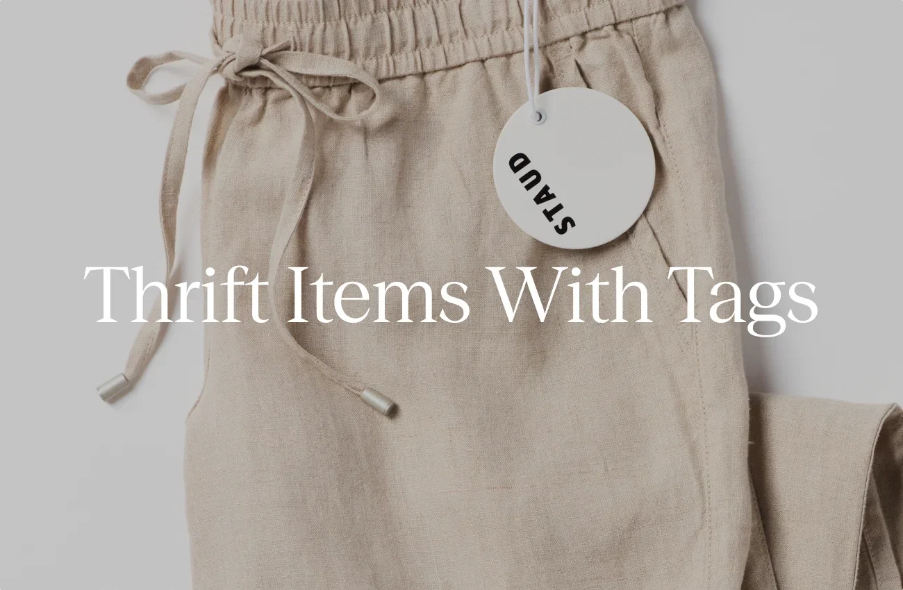 Thrift Items With Tags