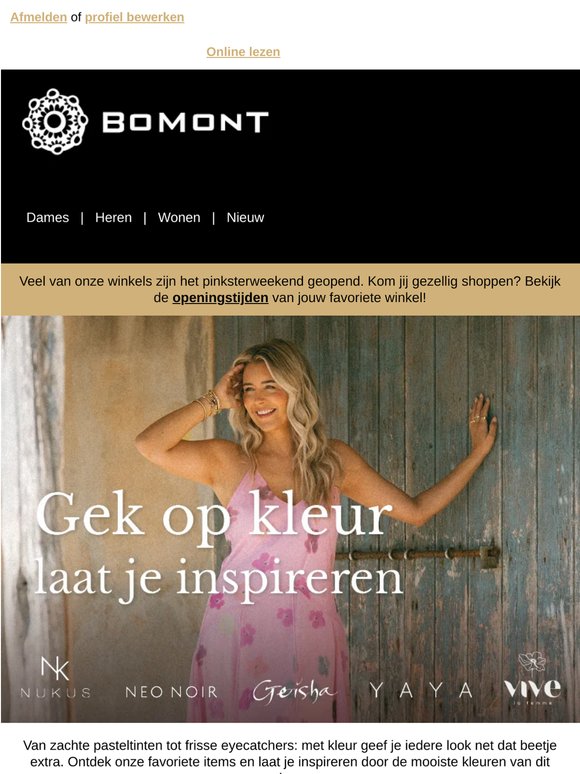 Geef je garderobe kleur 💛