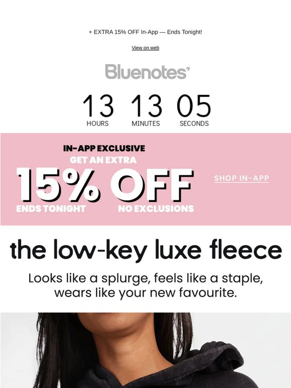Luxe-Looking Sweats For Her!