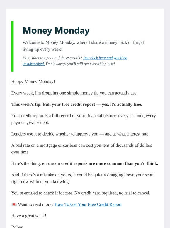 The free report that could be costing you money
