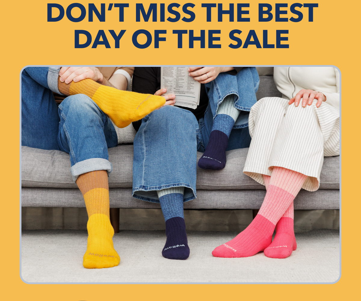 Don't miss the best day of the sale