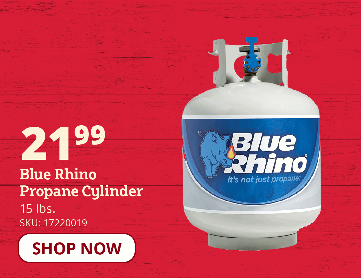 Blue Rhino Propane Cylinder